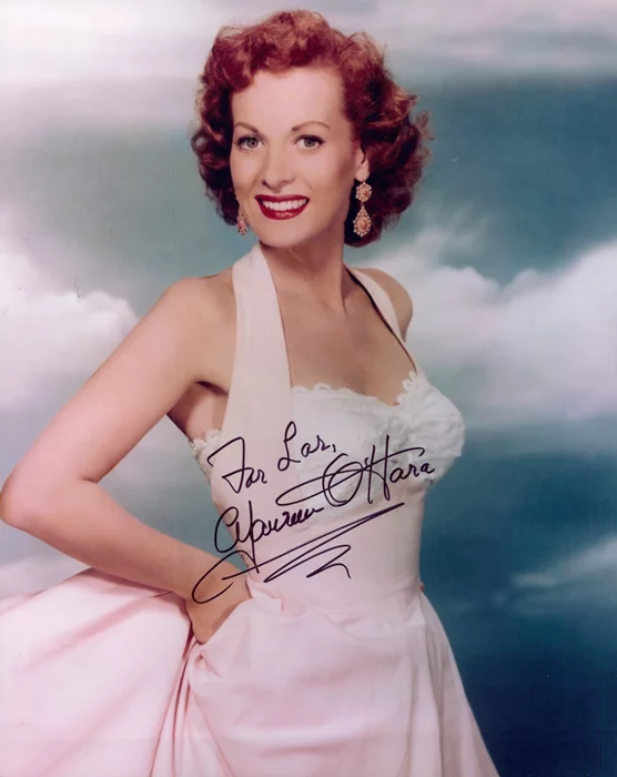 Maureen O'Hara autograph