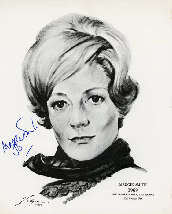 Maggie Smith autograph
