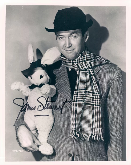 James Stewart autograph
