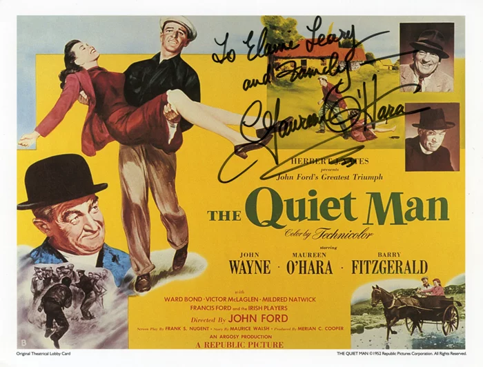 Maureen O'Hara autograph