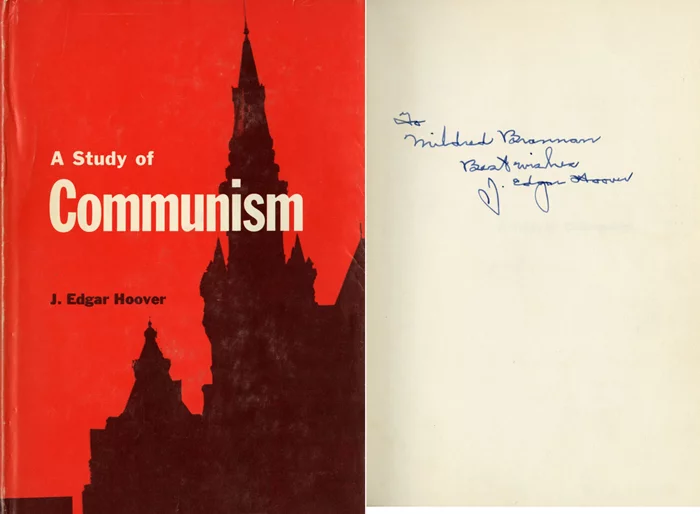 J. Edgar Hoover autograph