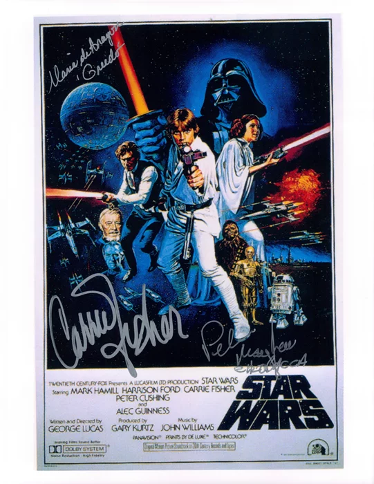 Star Wars: Episode IV - A New Hope autograph