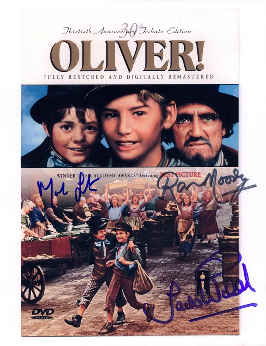 Oliver! autograph
