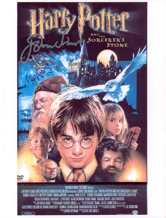 Harry Potter and The Sorcerers's Stone autograph
