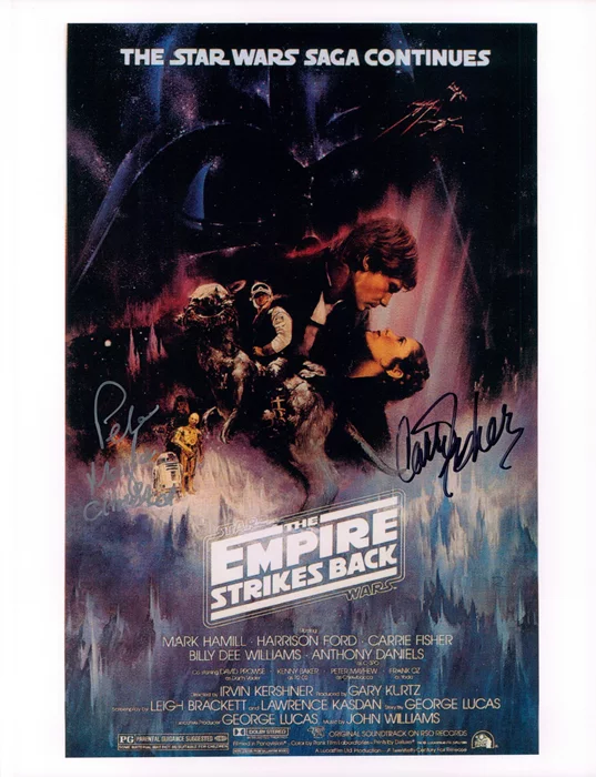 Star Wars: Episode V - The Empire Strikes Back autograph