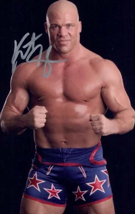 Kurt Angle autograph