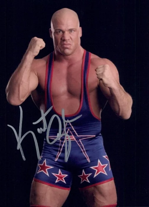 Kurt Angle autograph