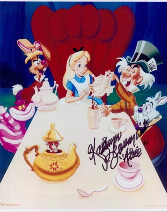 Kathryn Beaumont autograph