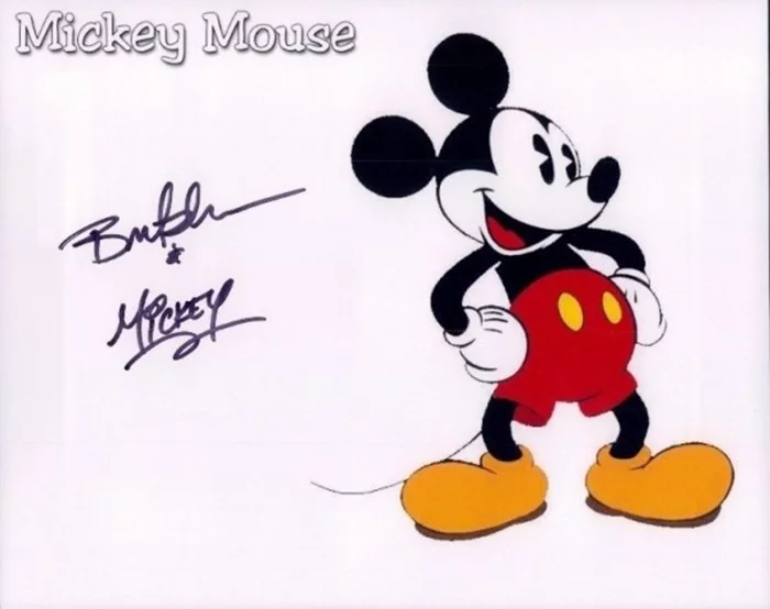 Bret Iwan autograph