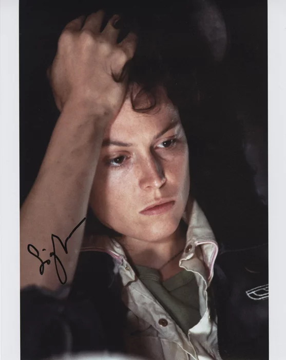 Sigourney Weaver autograph