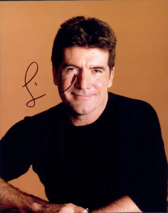 Simon Cowell autograph