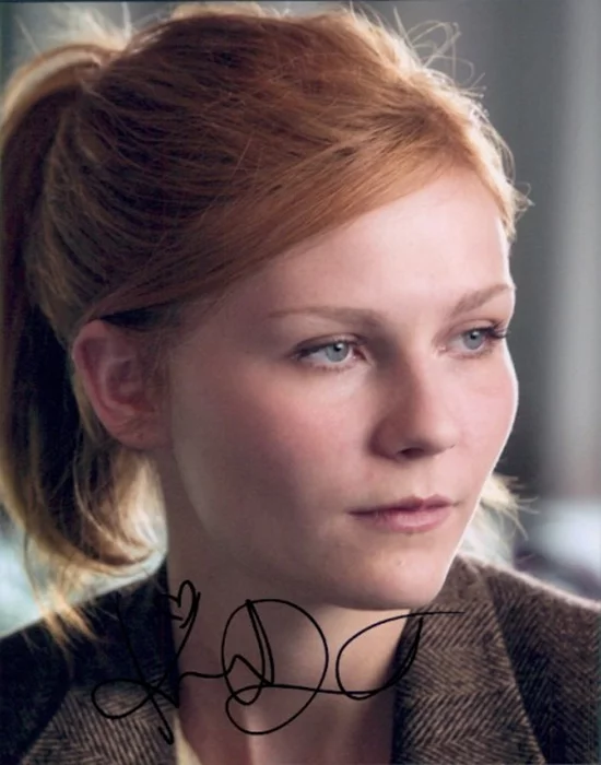 Kirsten Dunst autograph