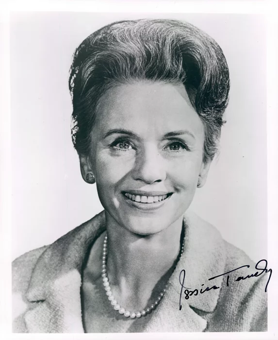 Jessica Tandy autograph
