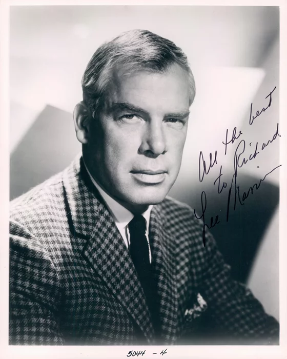 Lee Marvin autograph