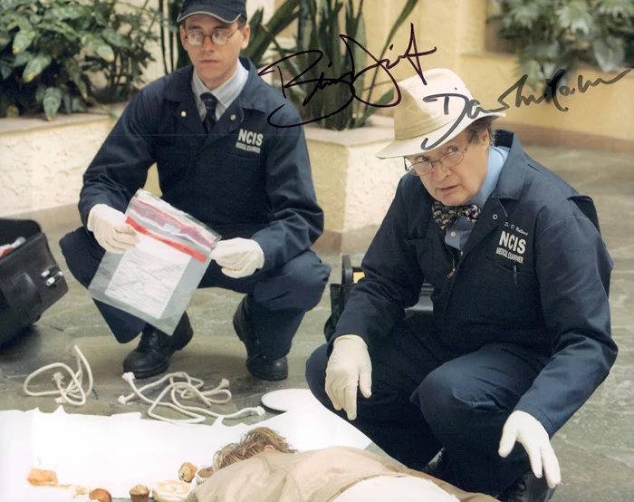 Navy NCIS autograph