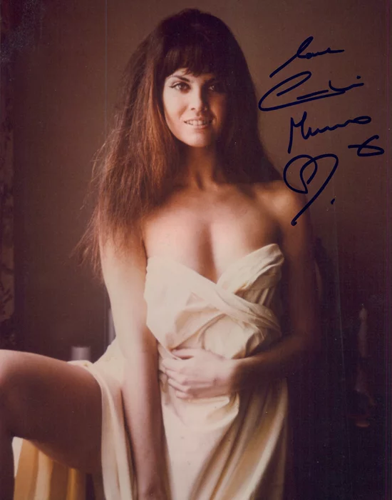 Caroline Munro autograph