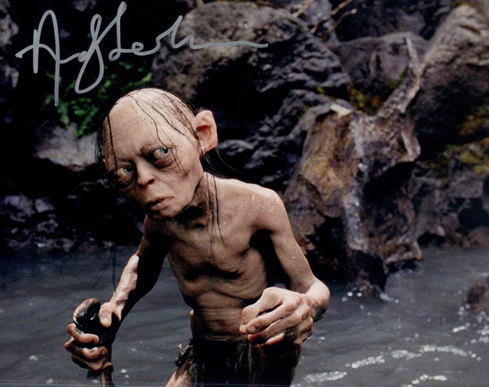Andy Serkis autograph