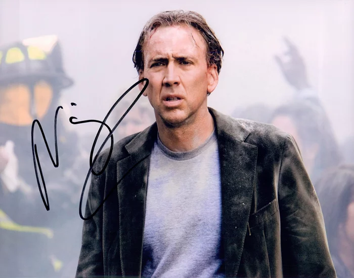 Nicolas Cage autograph