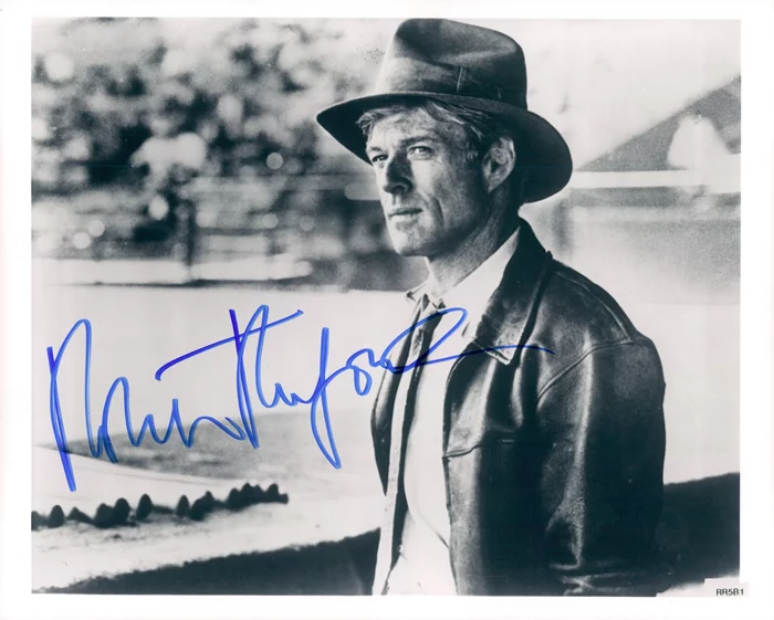 Robert Redford autograph