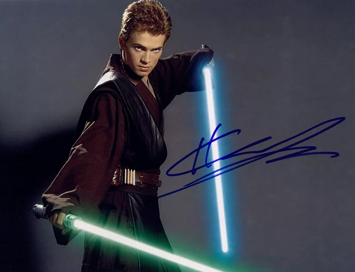 Hayden Christensen autograph
