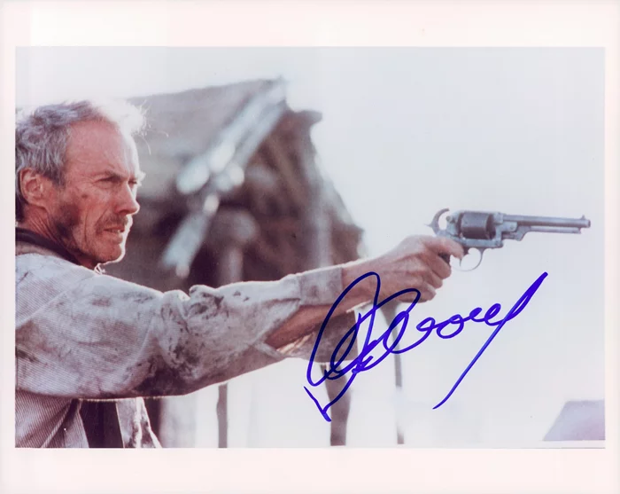Clint Eastwood autograph