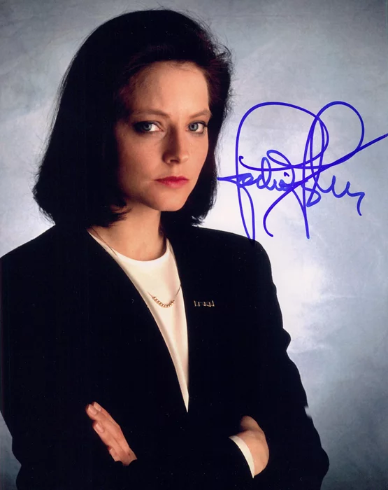 Jodie Foster autograph