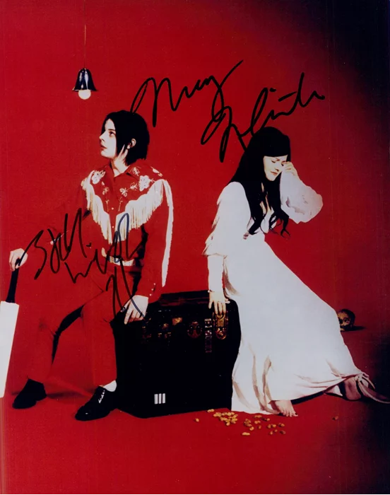 The White Stripes autograph