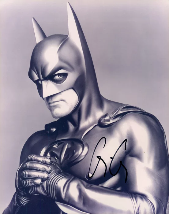 George Clooney autograph