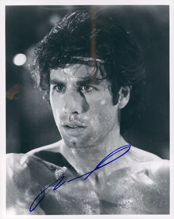 John Travolta autograph