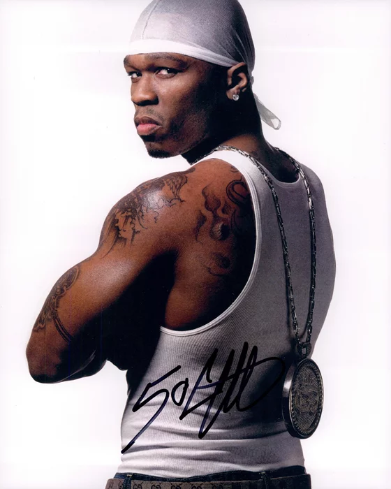 50 Cent autograph