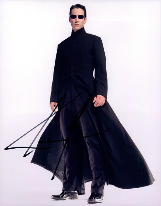 Keanu Reeves autograph