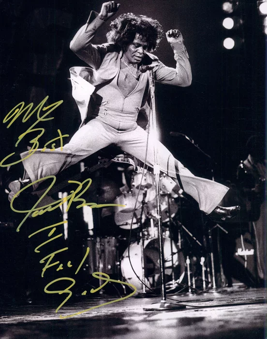 James Brown autograph