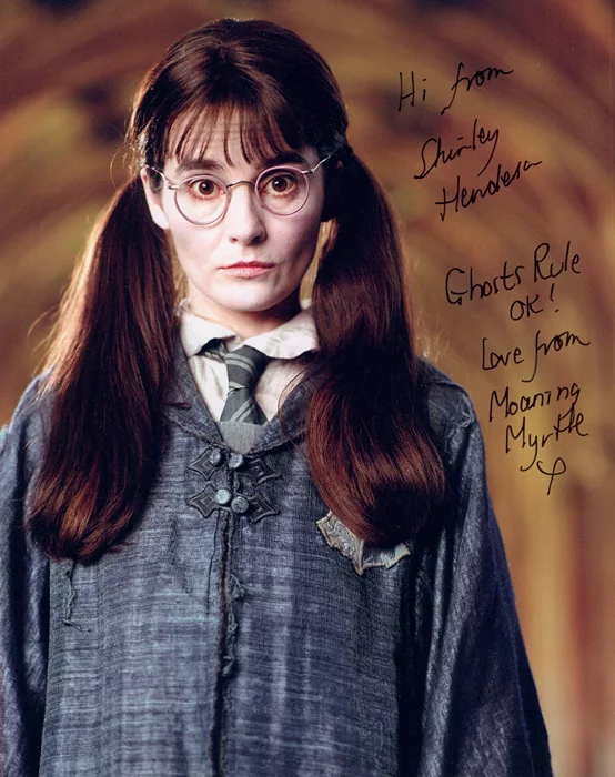 Shirley Henderson autograph