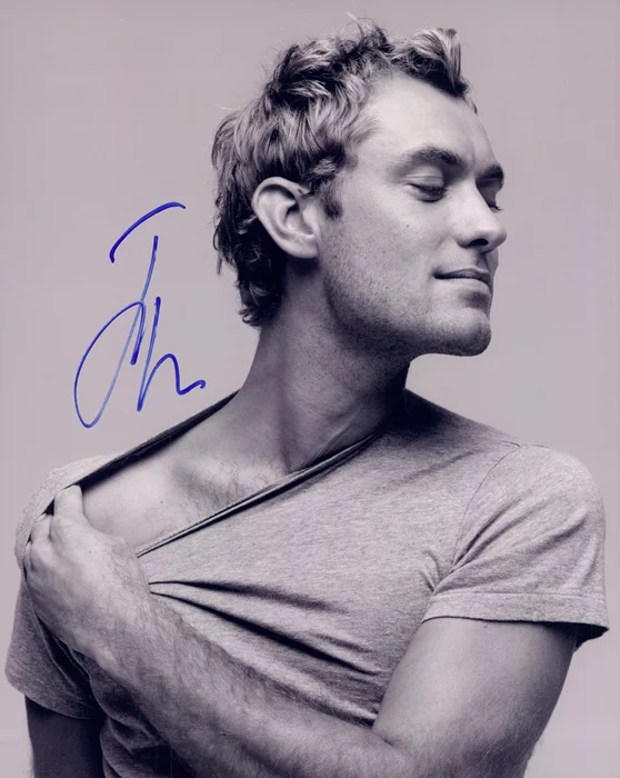 Jude Law autograph