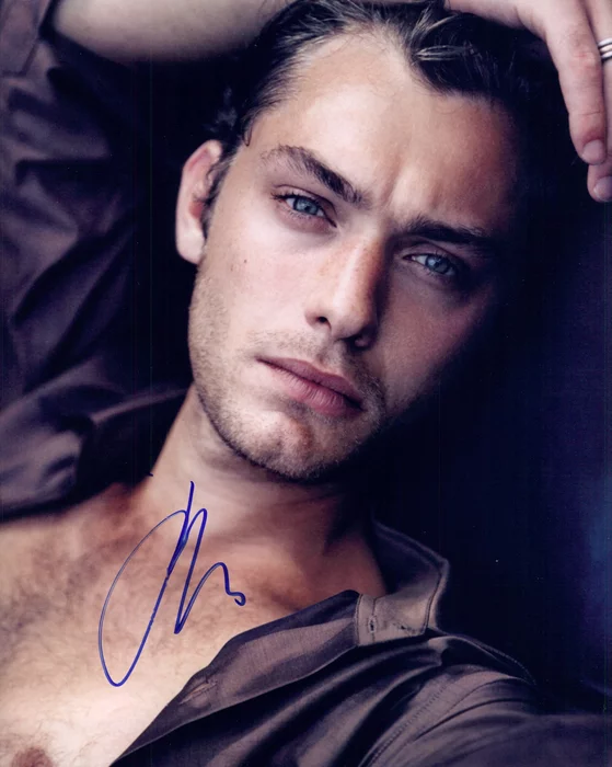 Jude Law autograph