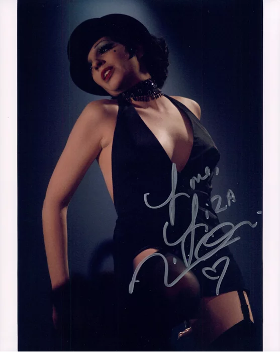 Liza Minnelli autograph