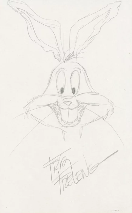 Friz Freleng autograph