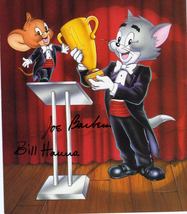 Hanna/Barbera autograph