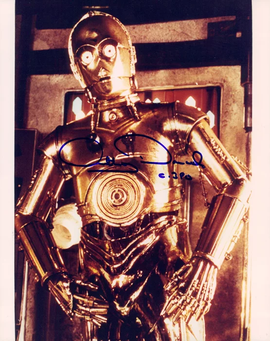 Anthony Daniels autograph