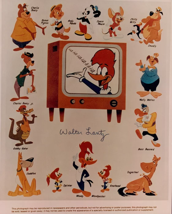 Walter Lantz autograph