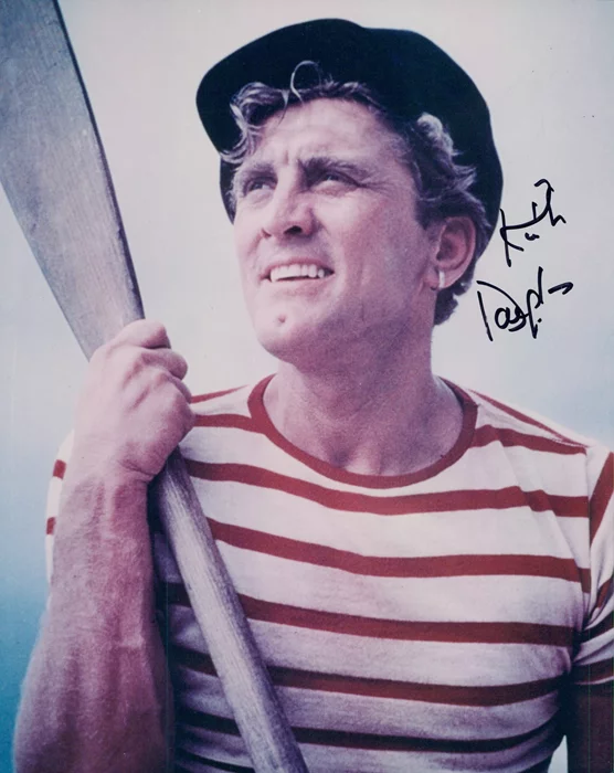 Kirk Douglas autograph