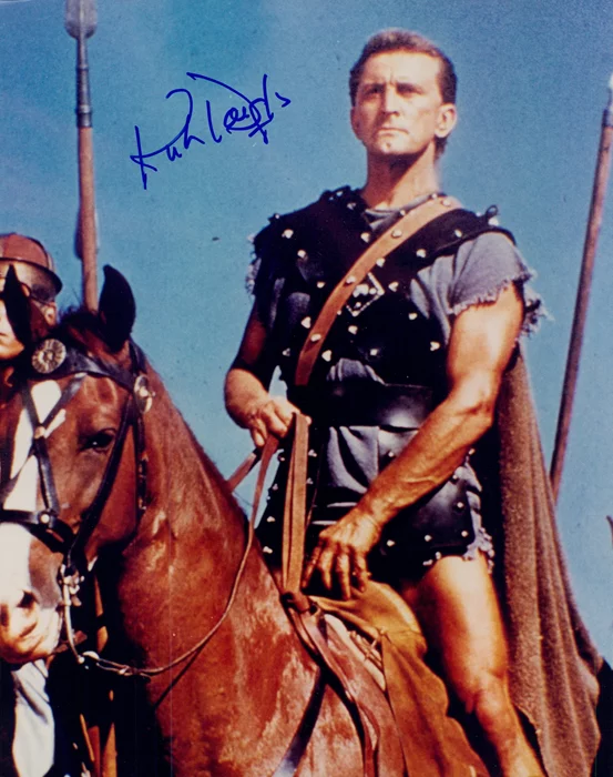Kirk Douglas autograph