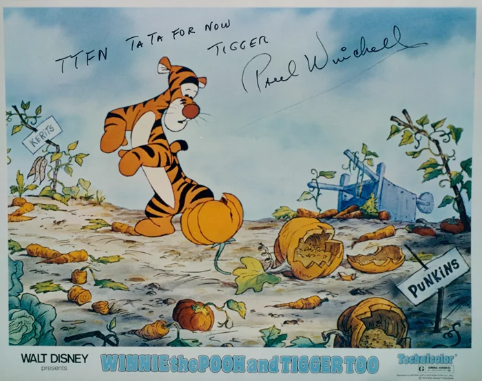 Paul Winchell autograph