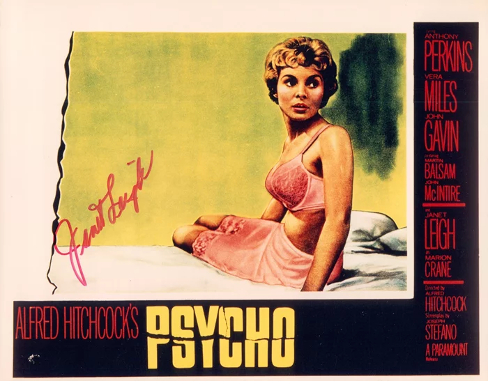 Janet Leigh autograph