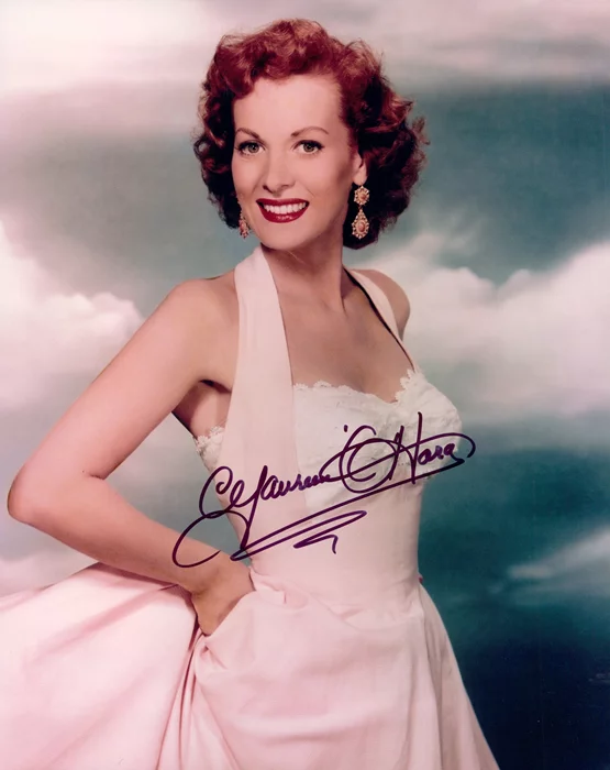 Maureen O'Hara autograph