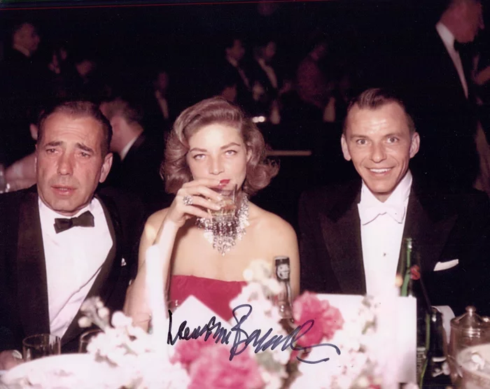 Lauren Bacall autograph