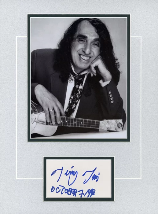 Tiny Tim autograph