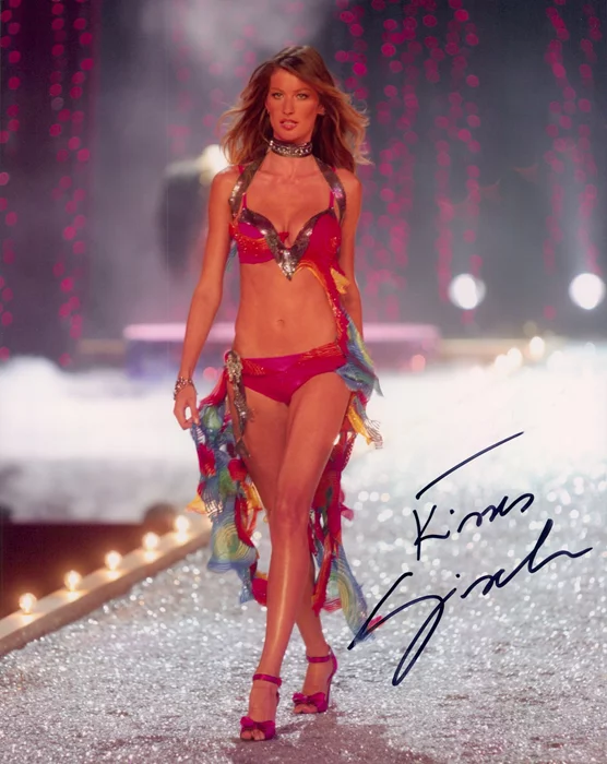 Giselle Bundchen autograph