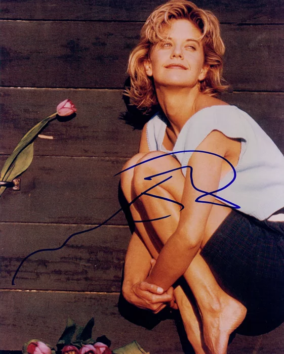 Meg Ryan autograph