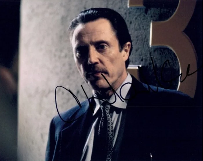 Christopher Walken autograph